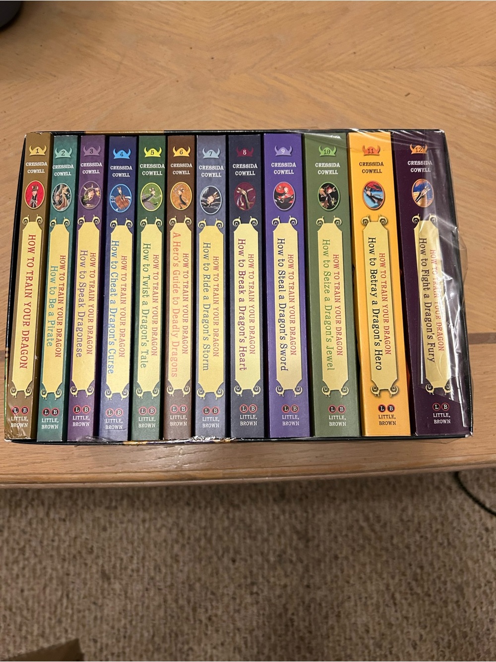 How to Train Your Dragon: Boxed Set 3-12 by Cressida Cowell New